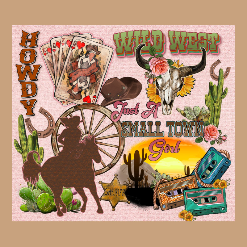 Wild West Western Vintage Tee by Zillion Design Studio | Teevron