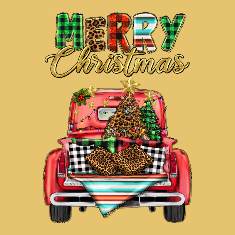 Merry Christmas Truck Premium Sweatshirt by BarkalooDesign | Teevron