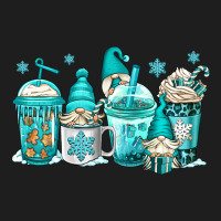 Winter Christmas Gnomes Coffee Cups Heavyweight Hoodie | Teevron