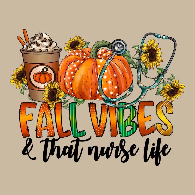 Fall Vibes And That Nurse Life Long Sleeve Tee by CowhideDigitalArt | Teevron