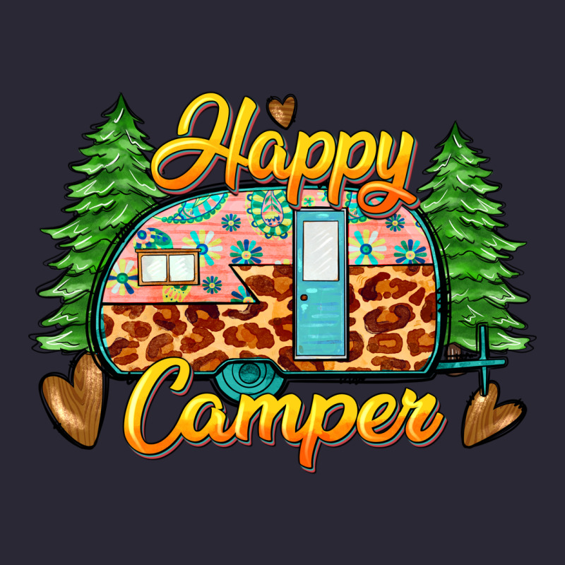 Happy Camper Vintage Tee by Zillion Design Studio | Teevron