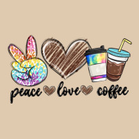 Peace Love Coffee Heavyweight Sweatshirt | Teevron