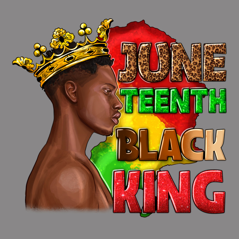 Juneteenth Black King Vintage Tee by texasbilliewilder | Teevron