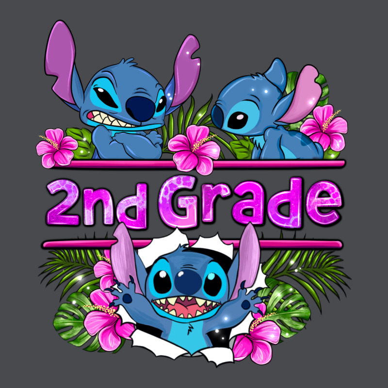 Preview Flower Stitch 2nd Grade Zipper Hoodie by AdoDesignShop | Teevron