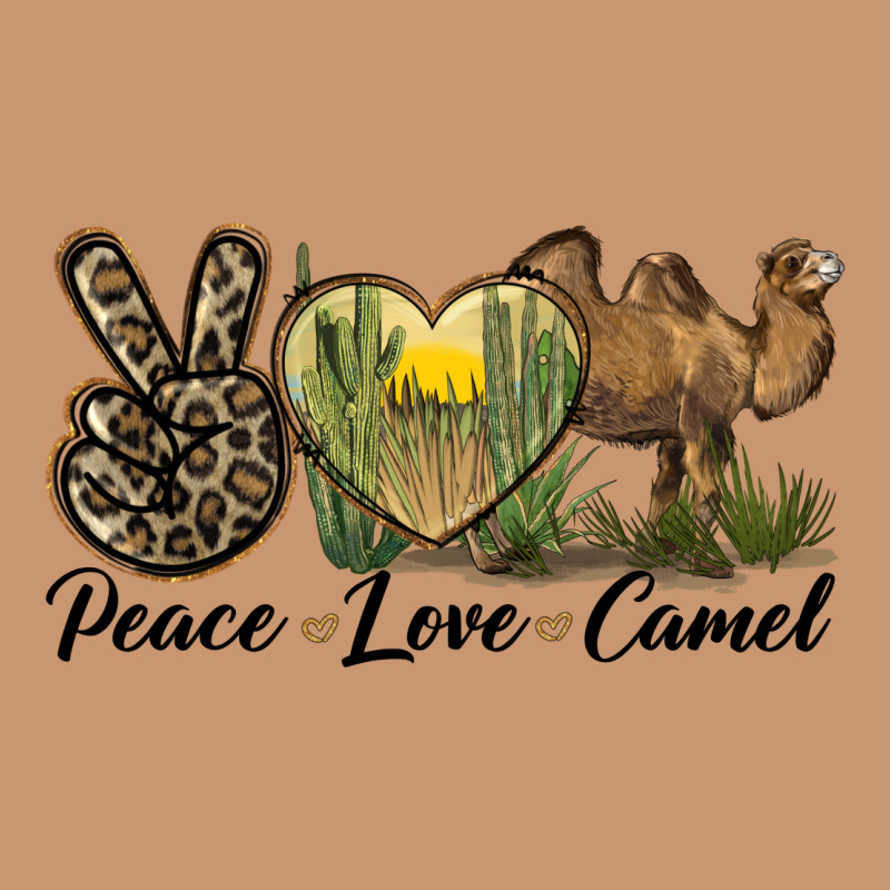 Peace Love Camel Heavyweight Hoodie by LillyAllenDesigns | Teevron