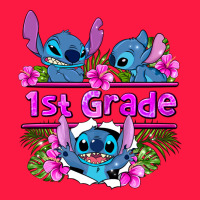 Preview Flower Stitch 1st Grade Zipper Hoodie | Teevron