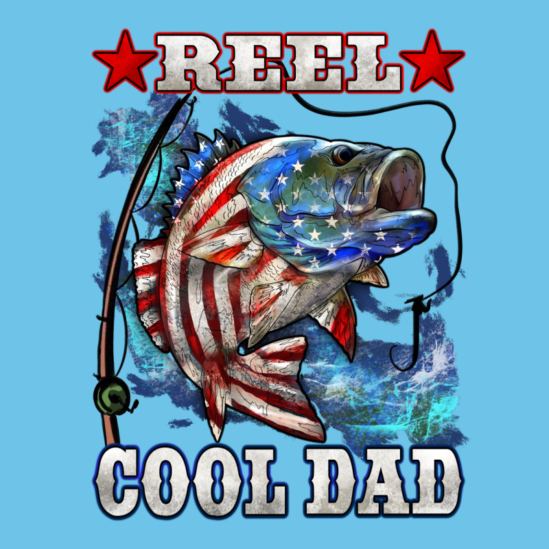 Reel Cool Dad Bass Premium Sweatshirt by LillyAllenDesigns | Teevron