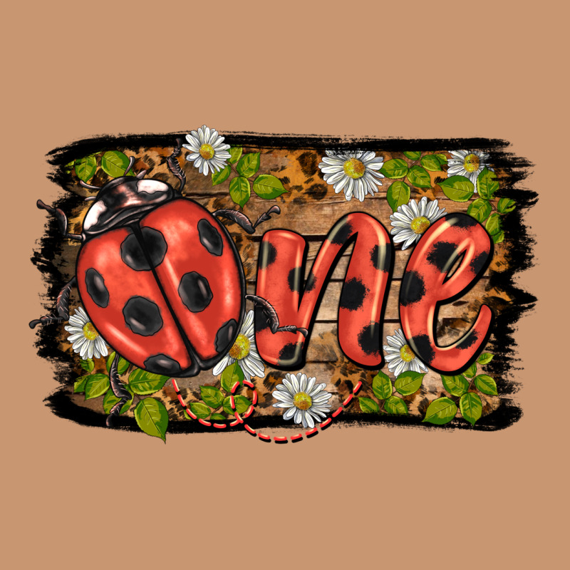 Ladybug One Background Heavyweight Hoodie by BarkalooDesign | Teevron