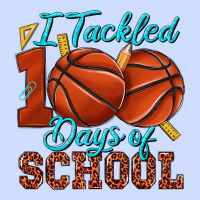 I Tackled 100days Of School Basketball Urban Heavy Tee | Teevron