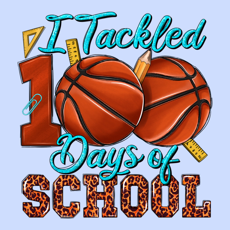 I Tackled 100days Of School Basketball Urban Heavy Tee by texasbilliewilder | Teevron