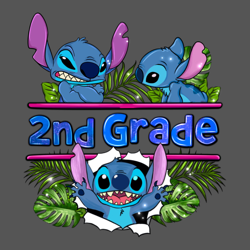 Preview Flower Stitch 2nd Grade Zipper Hoodie by AdoDesignShop | Teevron