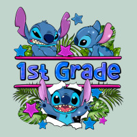 Preview Flower Stitch 1st Grade Zipper Hoodie | Teevron