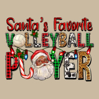Afro Santa's Favorite Volleyball Player For Christ Long Sleeve Tee | Teevron