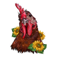 rooster sunflower | Teevron