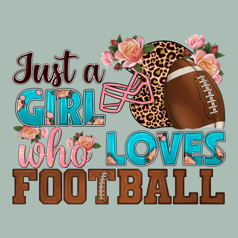 Just A Girl Who Loves Football Classic Tee by HRA Design Shop | Teevron