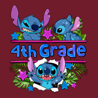 Preview Flower Stitch 4 Th Grade Zipper Hoodie | Teevron