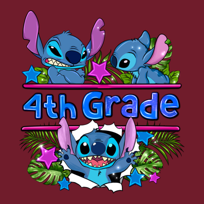 Preview Flower Stitch 4 Th Grade Zipper Hoodie by AdoDesignShop | Teevron