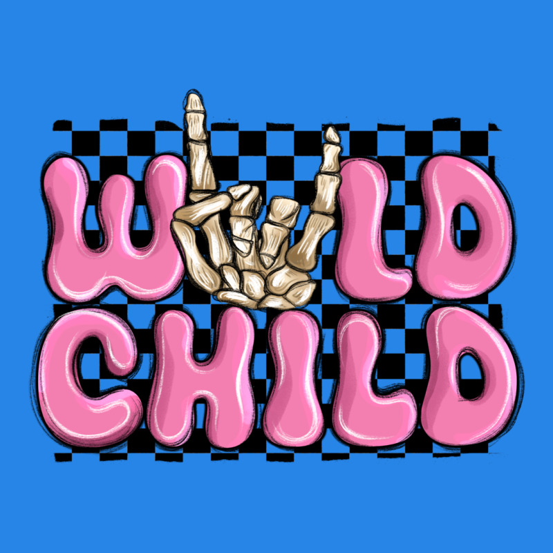 Wild Child Pink Skeleton Premium Hoodie by MaliasSmallBusiness | Teevron