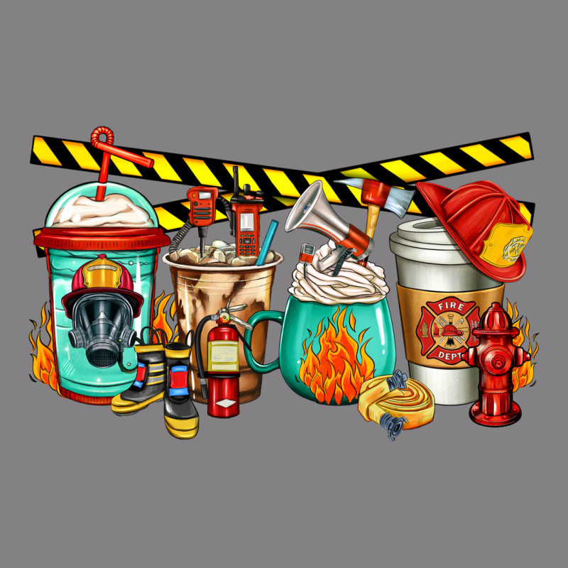 Firefighter Coffee Heavyweight Hoodie by Jasminsmagicworld | Teevron