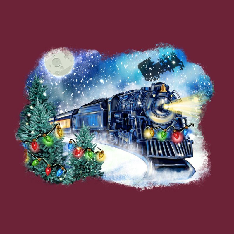 Polar Express Winter Long Sleeve Tee by FaDigitalArtStudio | Teevron