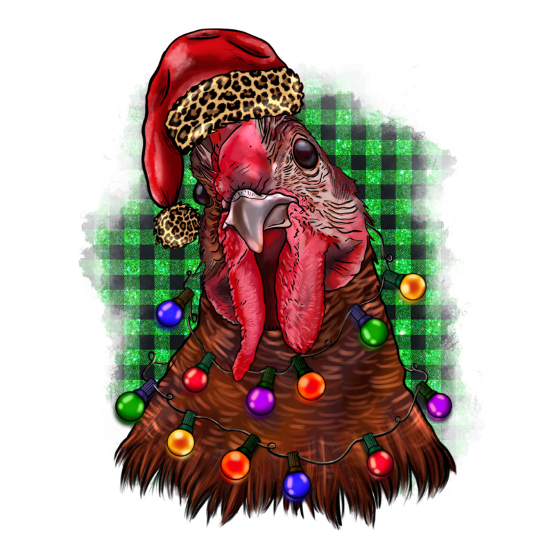 Christmas Rooster Premium Sweatshirt by BarkalooDesign | Teevron