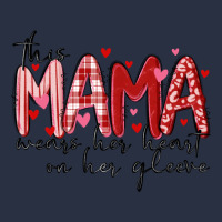 This Mama Wears Her Heart On Her Gleeve Heavyweight Sweatshirt | Teevron