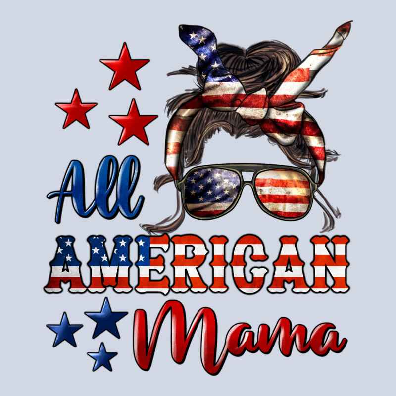 All American Mama Premium Sweatshirt by LillyAllenDesigns | Teevron