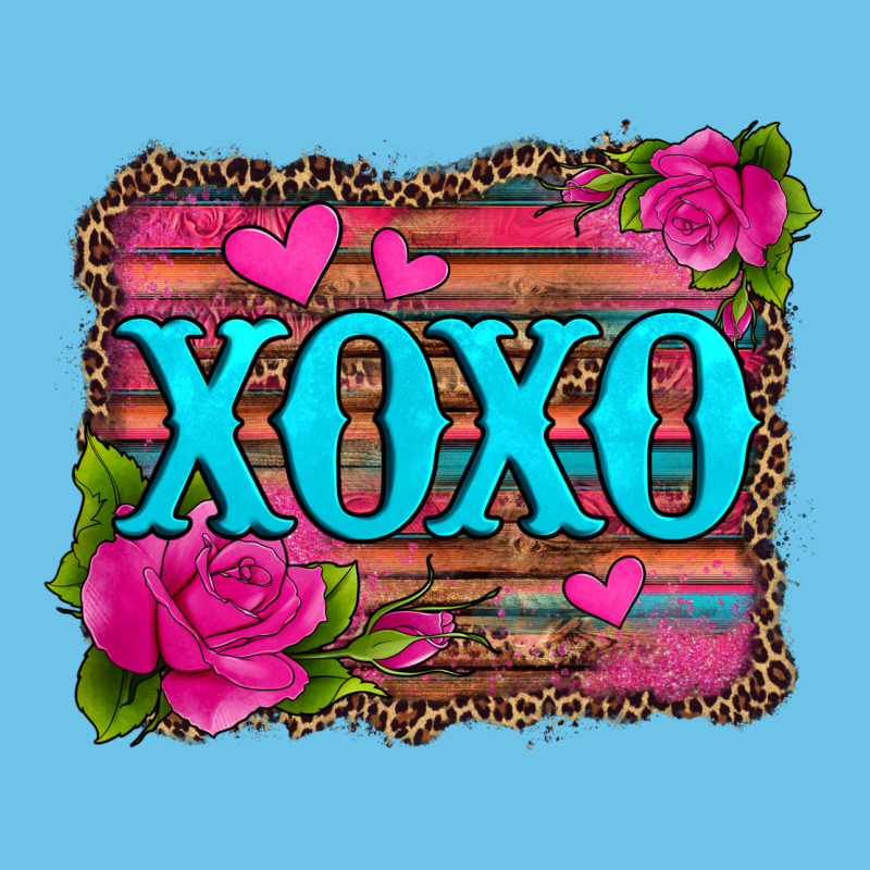 Xoxo Valentine's Day Pink Roses And Hearts Premium Sweatshirt by Jasminsmagicworld | Teevron