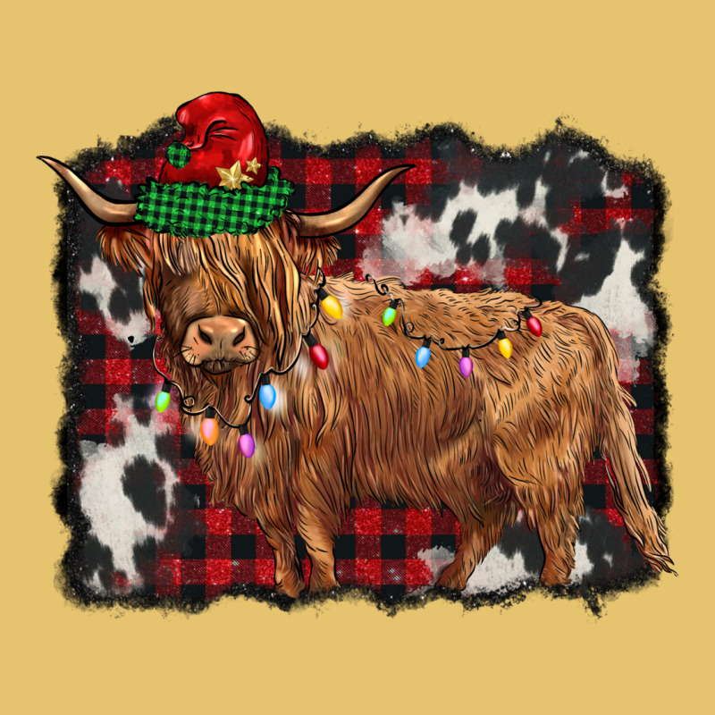 Christmas Highland Cow Premium Sweatshirt by BarkalooDesign | Teevron
