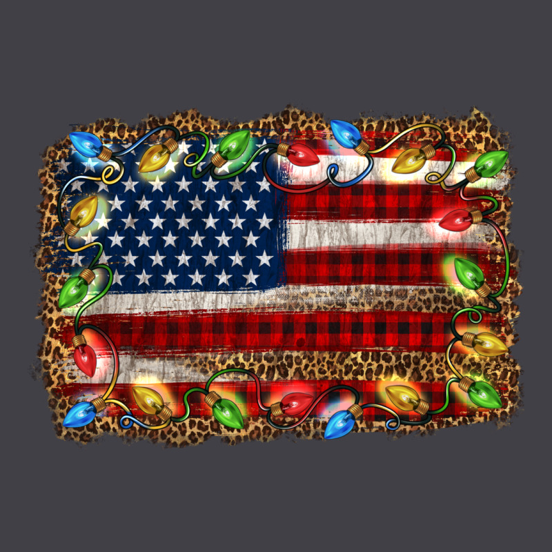 Christmas American Flag Background Heavyweight Hoodie by Jasminsmagicworld | Teevron