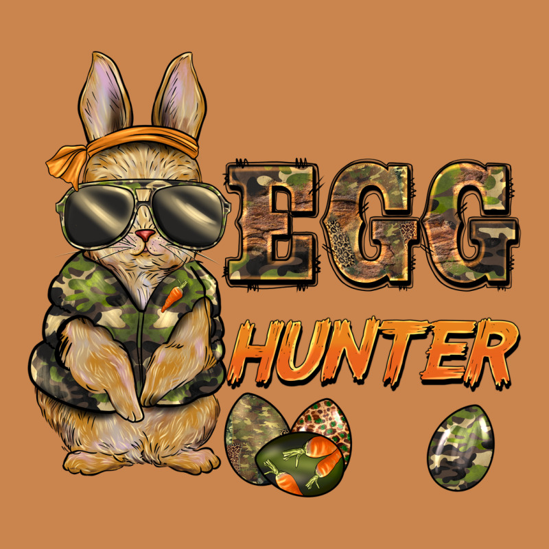 Easter Egg Hunter Rabbit Bunny Heavyweight Hoodie by BarkalooDesign | Teevron