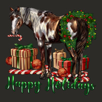 Happy Holidays Mustang Horse Heavy Core Tee | Teevron