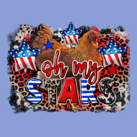 Oh My Stars Chicken 4th Of July Long Sleeve Tee | Teevron