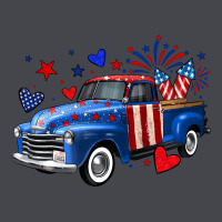 4th Of July American Flag Truck Long Sleeve Tee | Teevron