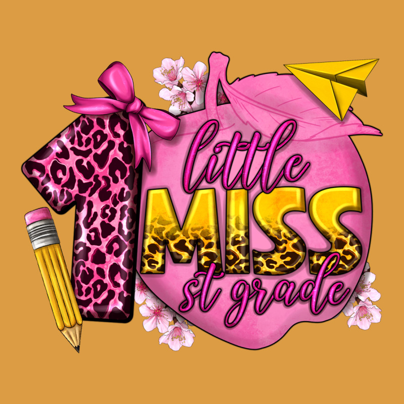 Little Miss 1st Grade Urban Heavy Tee by texasbilliewilder | Teevron