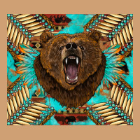 Bear Native American  Tumbler Vintage Tee | Teevron