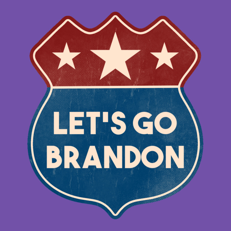 Let's Go Brandon Shield Patch Premium Sweatshirt by Jasminsmagicworld | Teevron