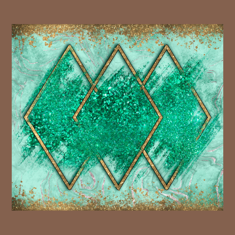 Green Glitter Zipper Hoodie by JahusDesignShop | Teevron