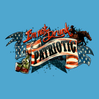 Patriotic Drunk America Premium Hoodie | Teevron