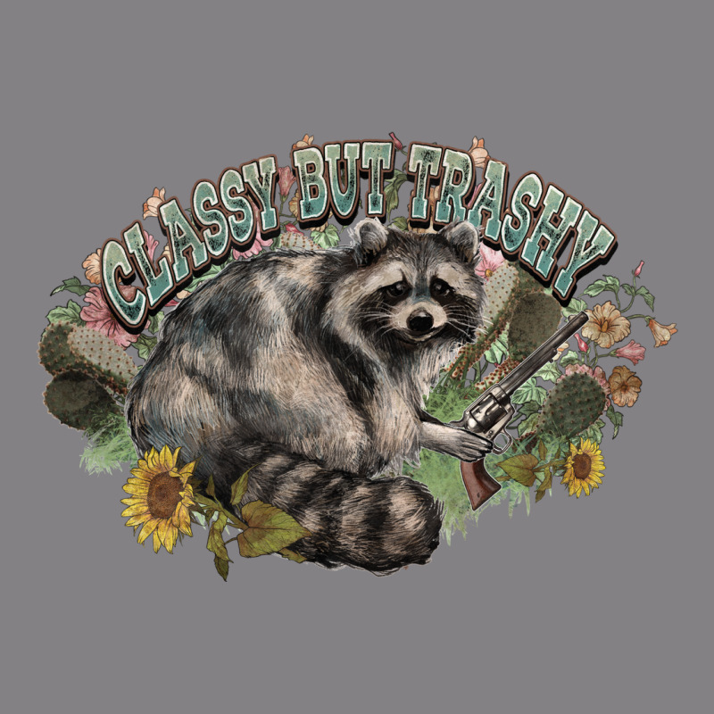 Classy But Trashy Racoon Heavyweight Hoodie by NancyCooperArtShop | Teevron