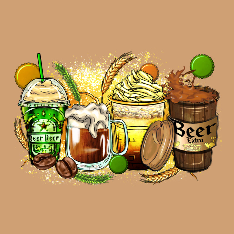 Beer Coffee Cups Vintage Tee by Zillion Design Studio | Teevron