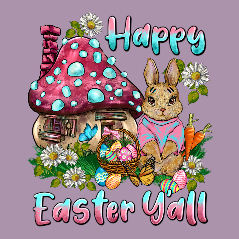 Happy Easter Y'all Rabbit Heavyweight Hoodie by BarkalooDesign | Teevron