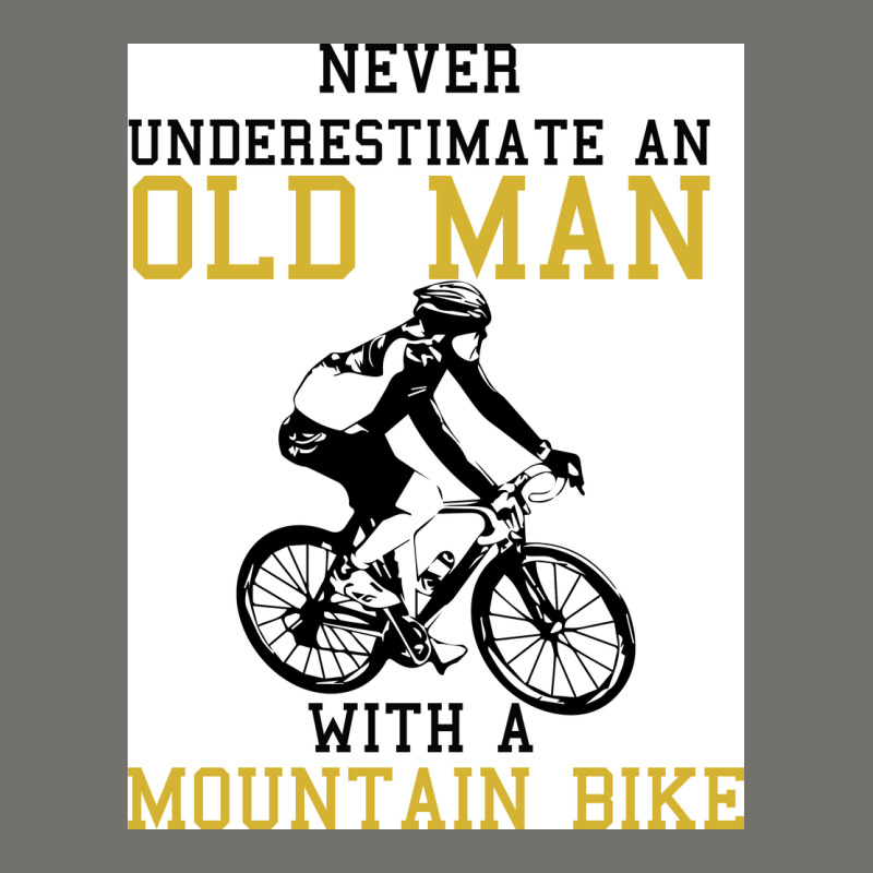 Never Underestimate An Old Man With A Mountain Bike Premium Hoodie by Bettercallsaul | Teevron