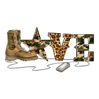 Camouflage Military Boots Love Premium Tee | Teevron