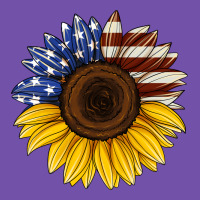 American Flag Sunflower Premium Sweatshirt | Teevron