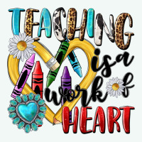 Teaching Is A Work Of Heart Premium Hoodie | Teevron