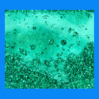 Green Glitter Zipper Hoodie | Teevron