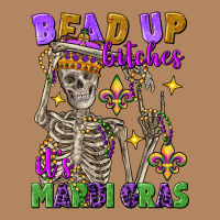 Bead Up Bitches It's Mardi Gras Skeleton Long Sleeve Tee | Teevron