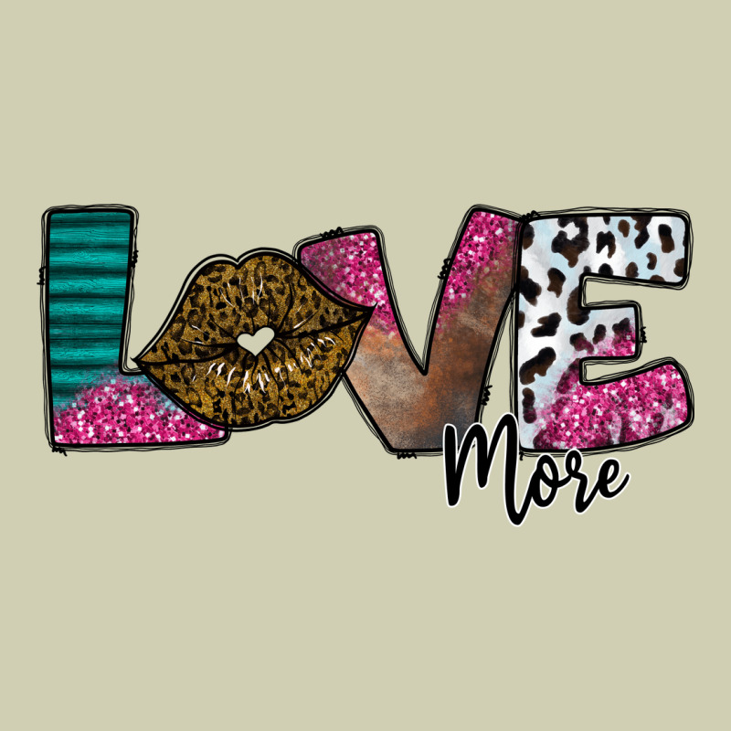 Love More Heavy Core Tee by SublimationCraftShop | Teevron