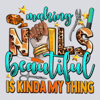 Making Nails Beautiful Is Kinda My Thing Zipper Hoodie | Teevron